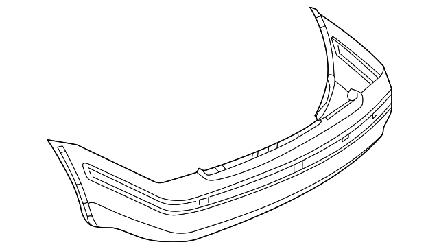 3B5-807-417-GRU Деталь BUMPER COVER