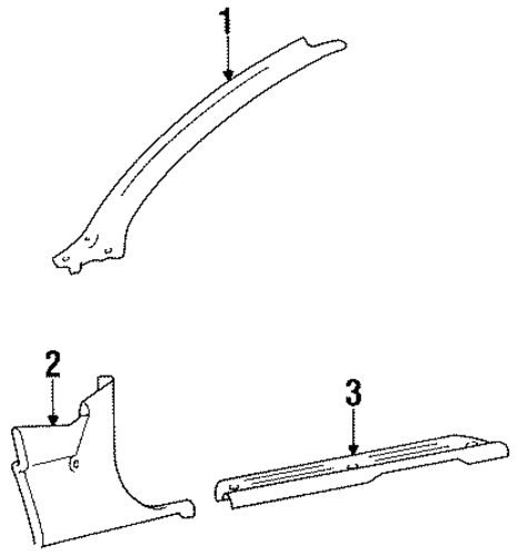 Accent INTERIOR TRIM - PILLARS 2