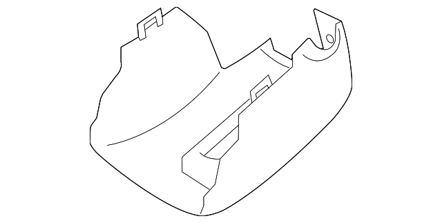 45287-04110-B0 Деталь LOWER CLMN COVER
