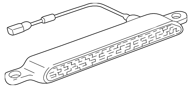 81570-12361 Деталь HIGH MOUNT LAMP
