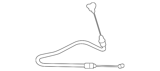 72695-08071 Деталь LOCK CABLE, LEFT