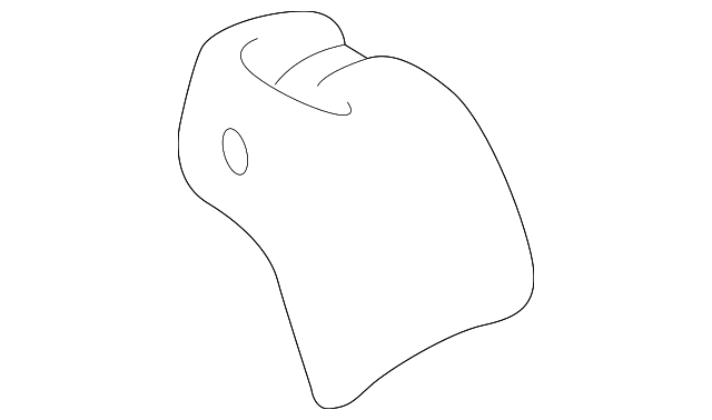 72667-08020-B0 Деталь LOCK BEZEL, LEFT