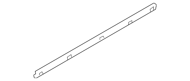 BBM4-73-821 Деталь BELT W'STRIP, LEFT