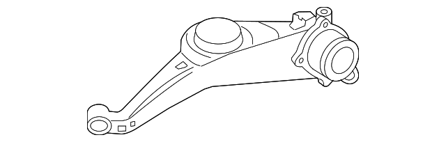 8L8Z5808AA Деталь TRAILING ARM, LEFT