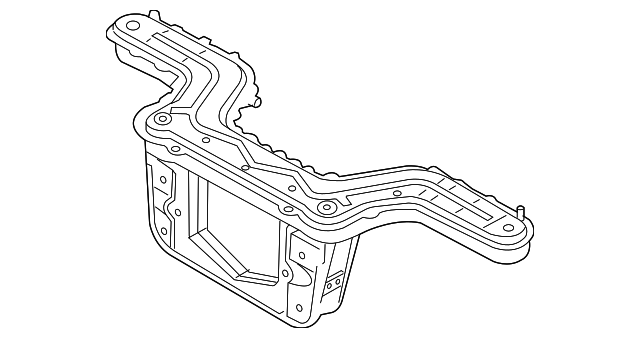 6L8Z-5035-B Деталь REAR CROSSMEMBER