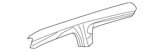 61214-0C030 ROOF RAIL, LEFT