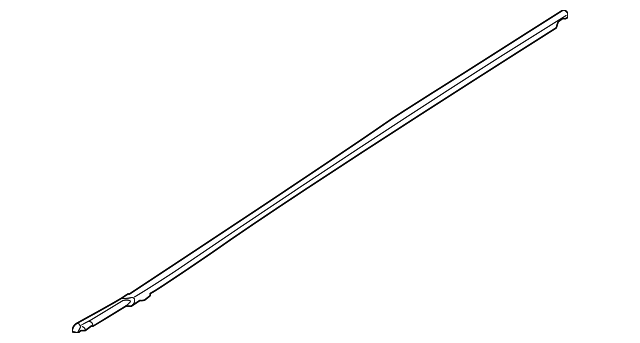 82210-A7201 BELT MOLDING, LEFT