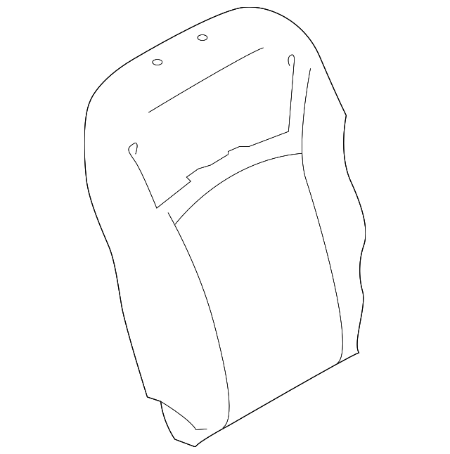 64150AL04AVH Деталь SEAT BACK COVER