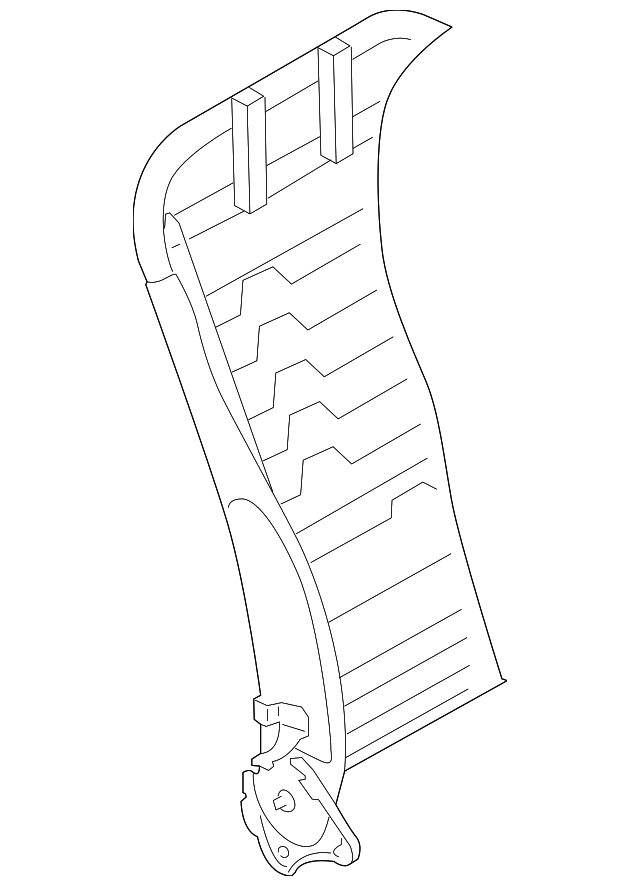 64110AL02A Деталь SEAT BACK FRAME