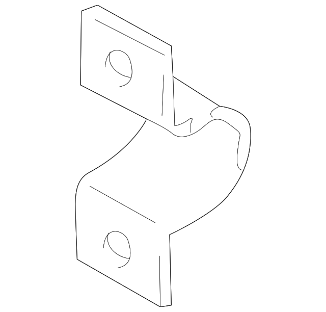 91174730 Деталь STABILIZER BAR BRACKET, RIGHT