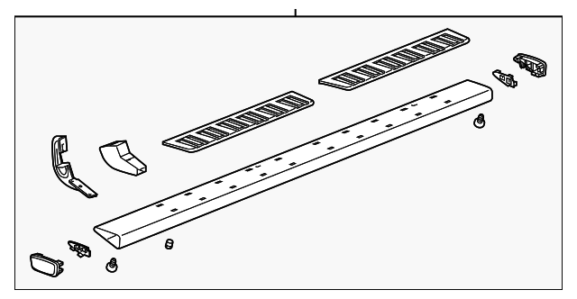 23427939 STEP BAR ASSY, RIGHT