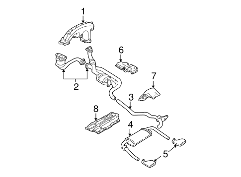 Camaro EXHAUST COMPONENTS
