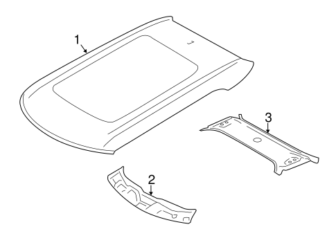 Cooper Paceman ROOF & COMPONENTS