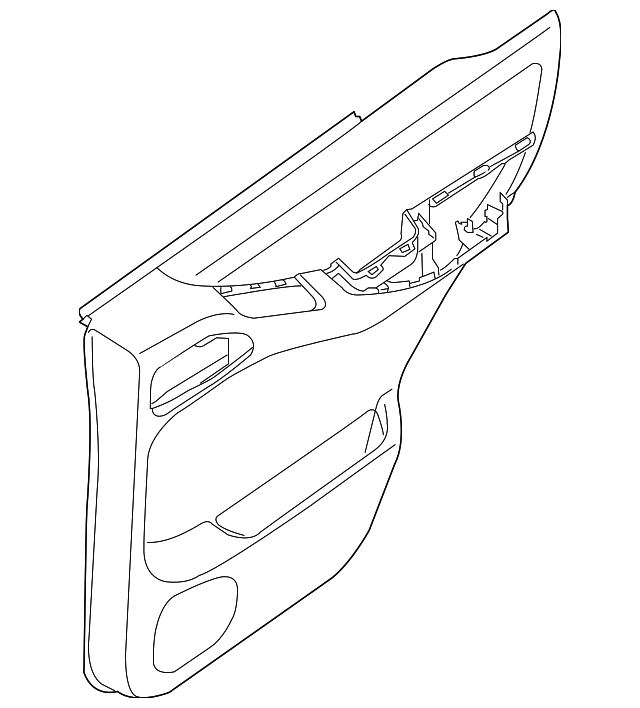 8374082Z30 Деталь DOOR TRIM PANEL, LEFT