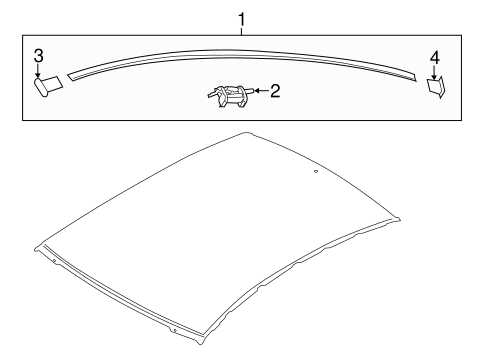 Forte Koup EXTERIOR TRIM - ROOF 3