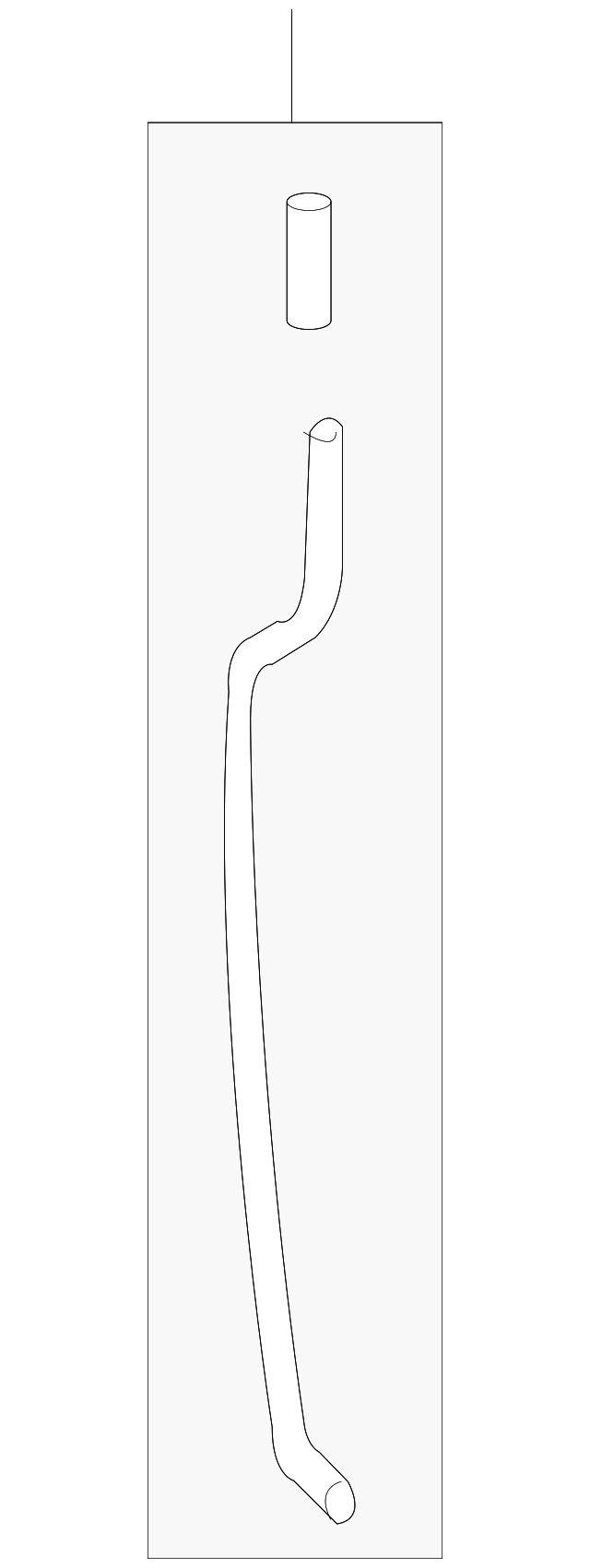 ZZCA-59-331 LOCK KNOB, LEFT