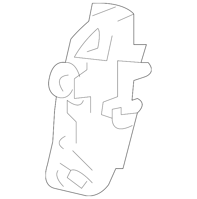 ZZ1A-59-310A LOCK, LEFT