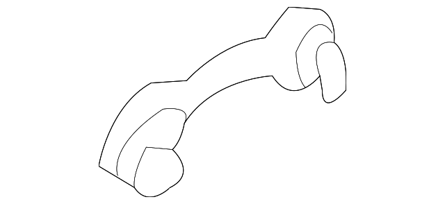 ZZCA-58-413A-AA HANDLE, OUTSIDE, LEFT