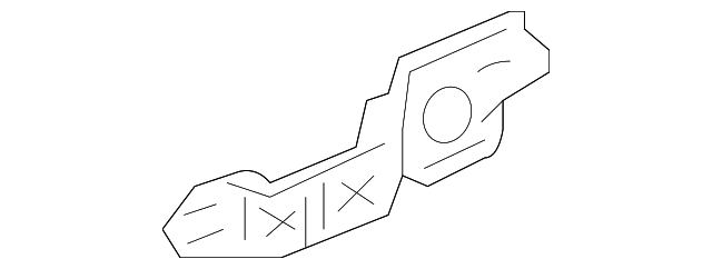 ZZCA-59-412 HANDLE BASE, LEFT
