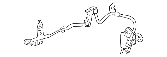 89516-24060 ABS SENSOR WIRE, LEFT