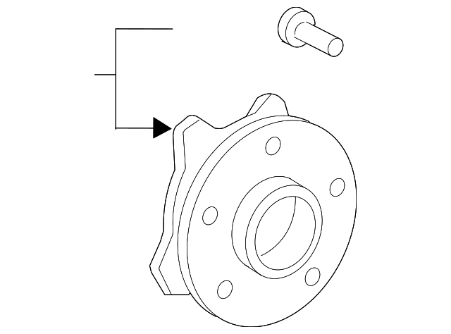 43550-24010 HUB ASSY, RIGHT