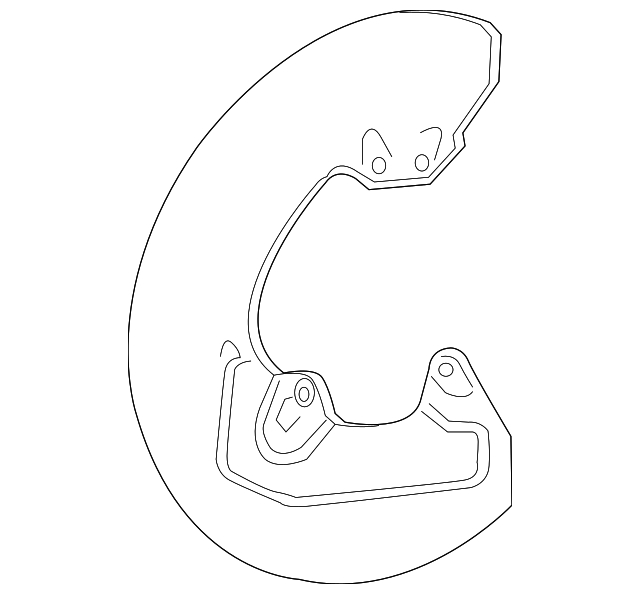 47782-24040 SPLASH SHIELD, LEFT