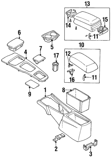 Diamante CENTER CONSOLE