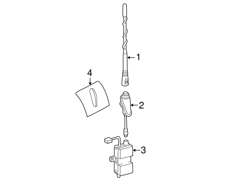 SLK320 ANTENNA & RADIO