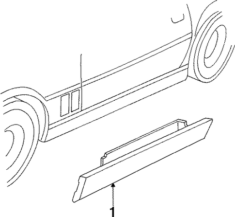 Corvette EXTERIOR TRIM - PILLARS 2