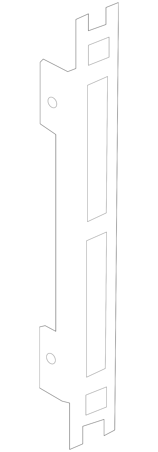 166-500-02-31 Деталь BRACKET, RIGHT