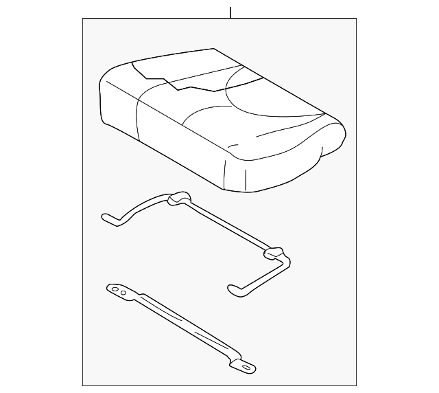 EF2457300A66 Деталь CUSHION ASSY, LEFT