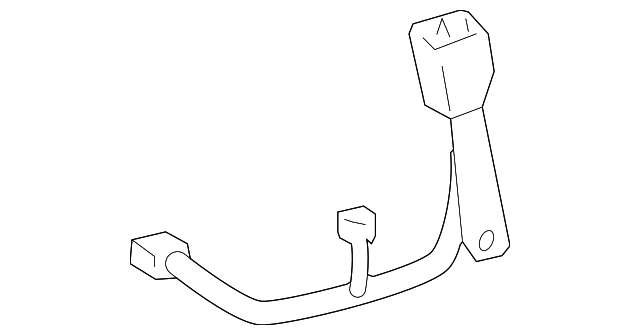 73240-60310-A0 Деталь BUCKLE, RIGHT