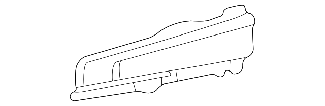 208-626-04-30 LOWER RAIL COVER, RIGHT