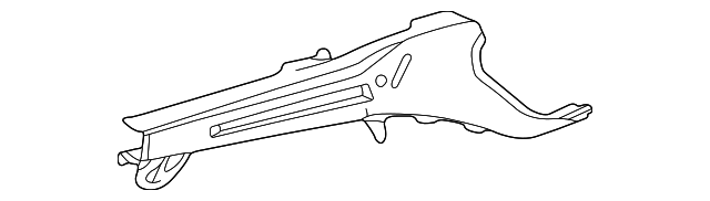208-620-12-34 LOWER RAIL, RIGHT