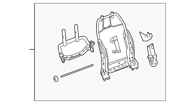 20793060 Деталь FRAME ASSY