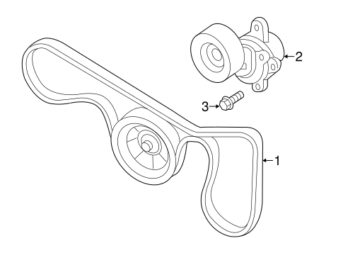 JX35 BELTS & PULLEYS