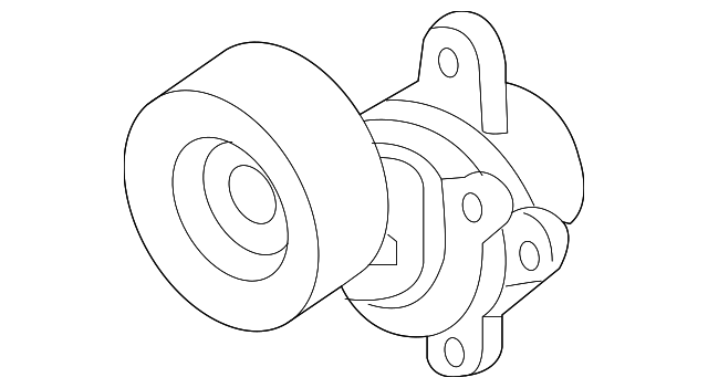 119553JA0A Деталь TENSIONER