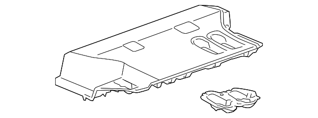 20986822 LOWER TRIM PANEL, RIGHT