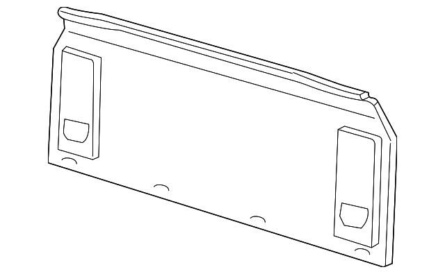 1L5Z3540300AA Деталь BACK PANEL