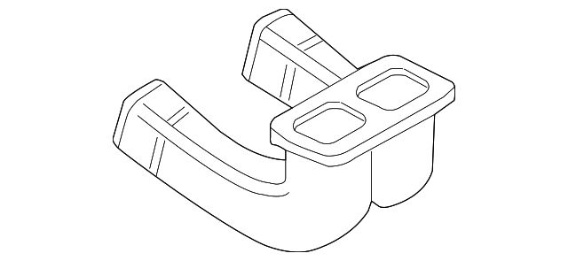 7P0-819-870 Деталь REAR DUCT