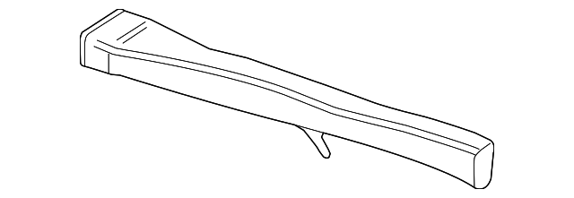 7P0-819-801 Деталь AIR DUCT, LEFT