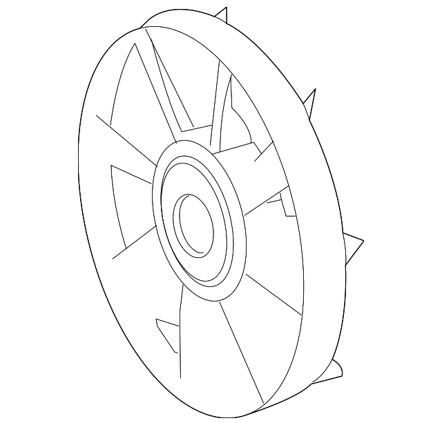 000-200-73-23 Деталь FAN BLADE