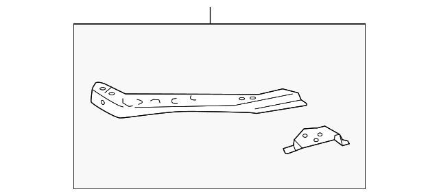 53029FJ1109P Деталь UPPER TIE BAR, LEFT