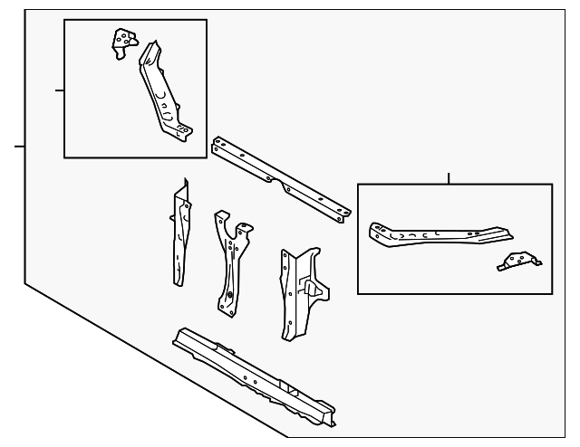 53029FJ0919P Деталь RADIATOR SUPPORT