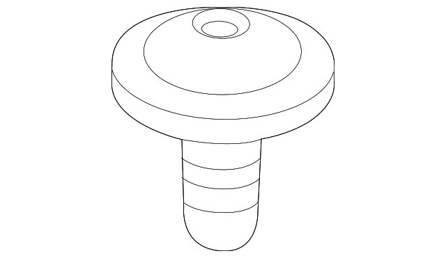 11570773 Деталь CENTER PANEL SCREW