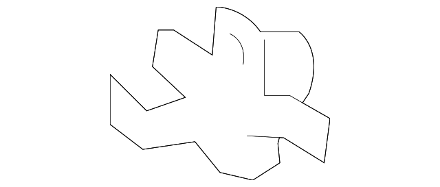 45246-28040 Деталь ENERGY ABSORBER GUIDE