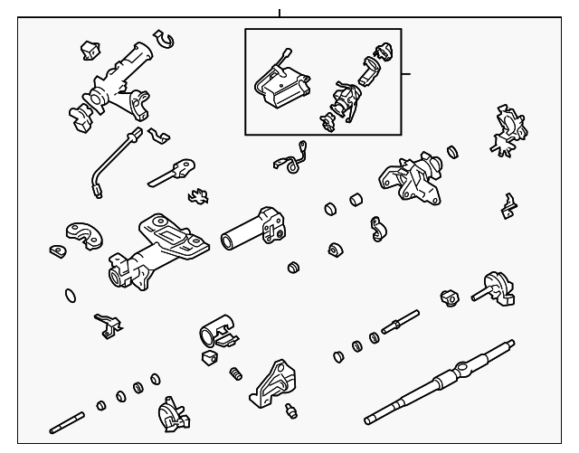 45250-50200 Деталь COLUMN ASSY