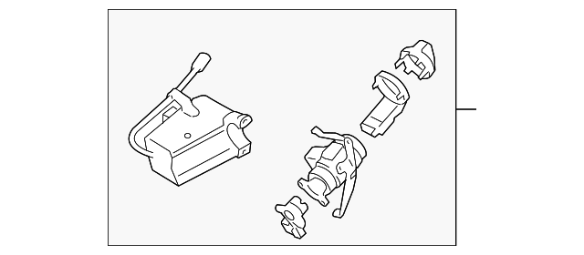 45002-50021 Деталь LOCK ACTUATOR