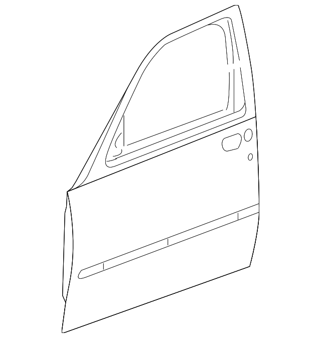 55360853AG Деталь DOOR SHELL, LEFT