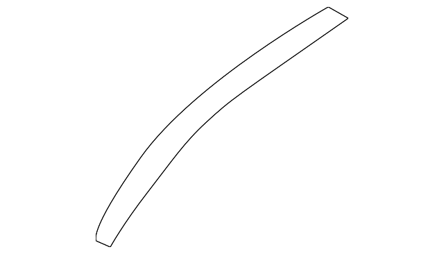5C5-853-151-R-LX4 Деталь HOOD STRIPE, LEFT